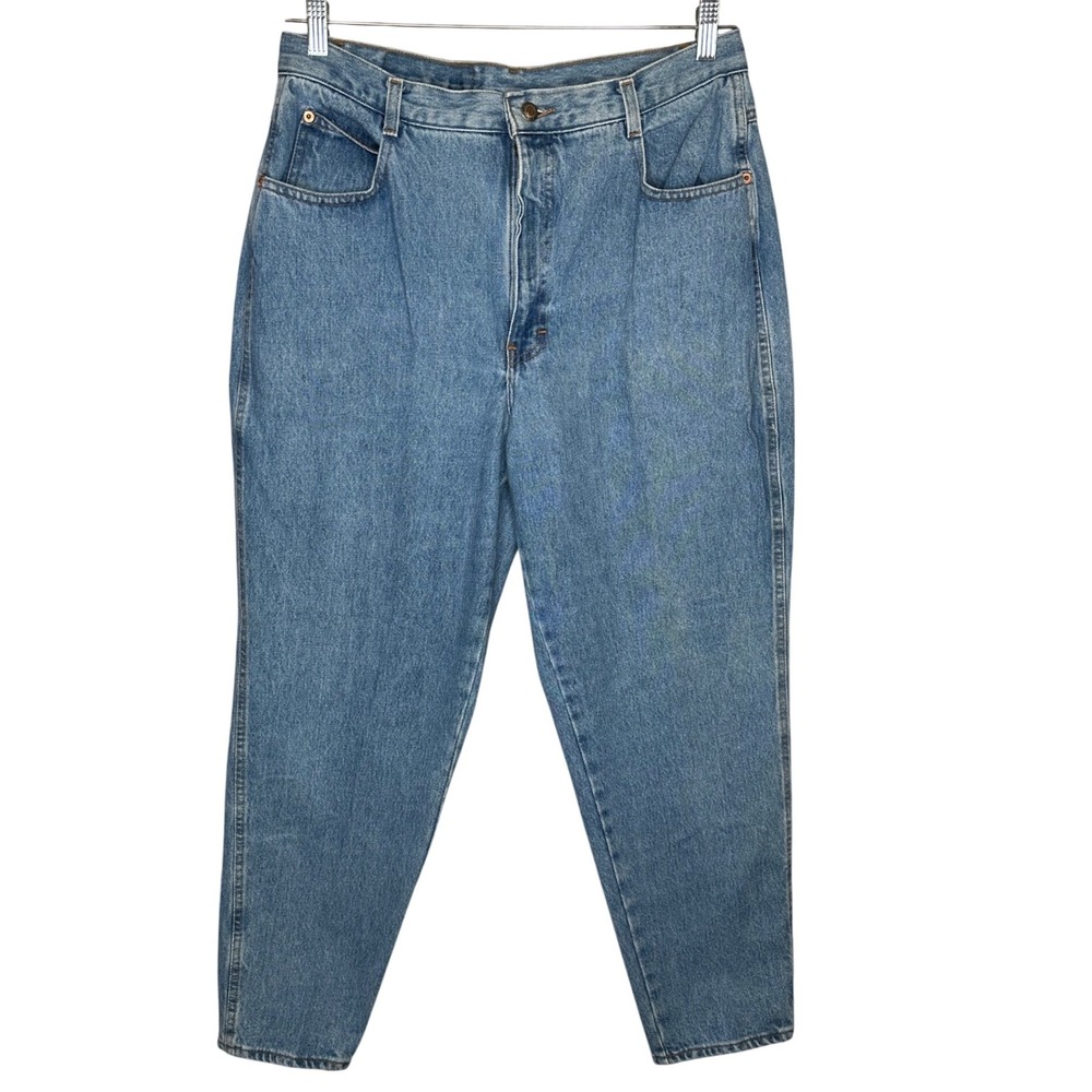 Vintage PS Gitano Jeans Women's 16 Short High Waist‎ Mom Jeans Light Wash Retro